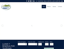 Tablet Screenshot of hotel-en-chapala.com